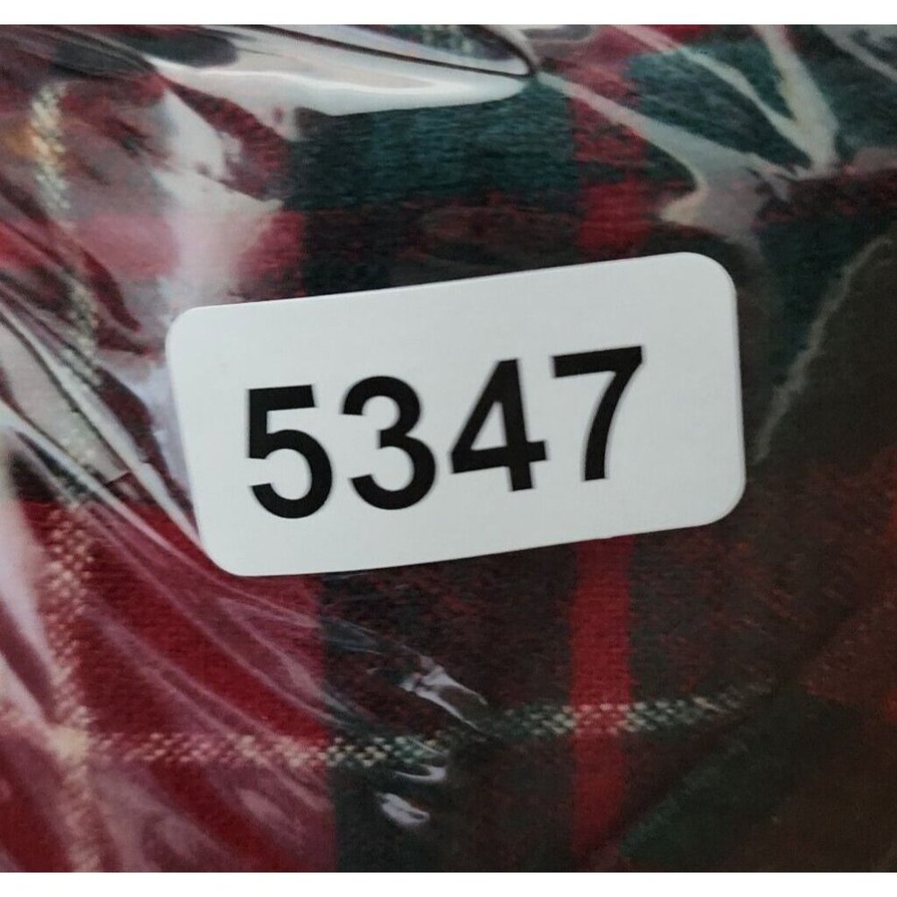 VTG Pendleton 60s 70s Smoking Jacket Red Tartan Plaid Size S 100% Virgin Wool - Picture 10 of 10